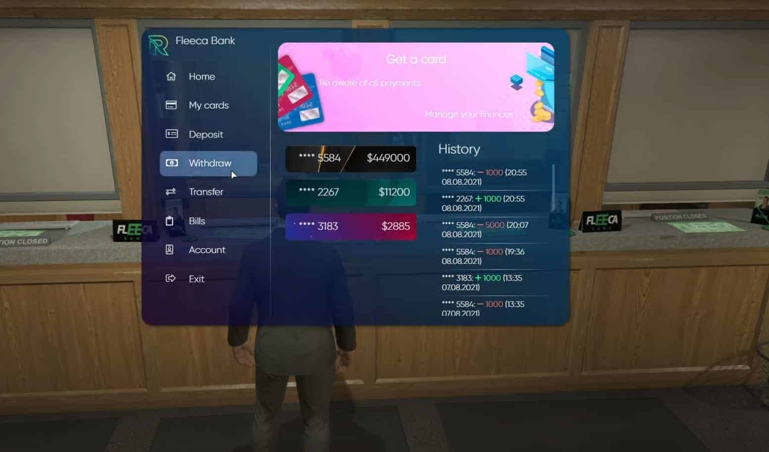 Banking System V9 [Advanced][Standalone] FiveM Store