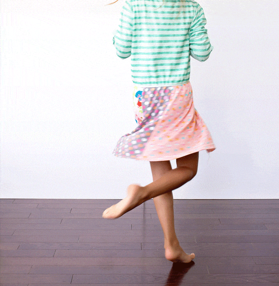 Upcycled TShirt Dress Five Marigolds