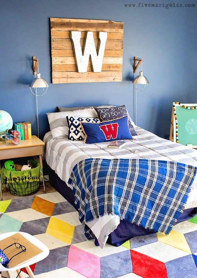 Big Boy Room Reveal Five Marigolds