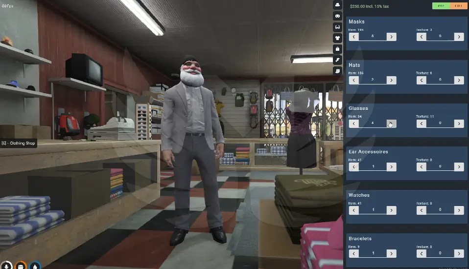 Clothing Store V7 [ESX] FiveM Store