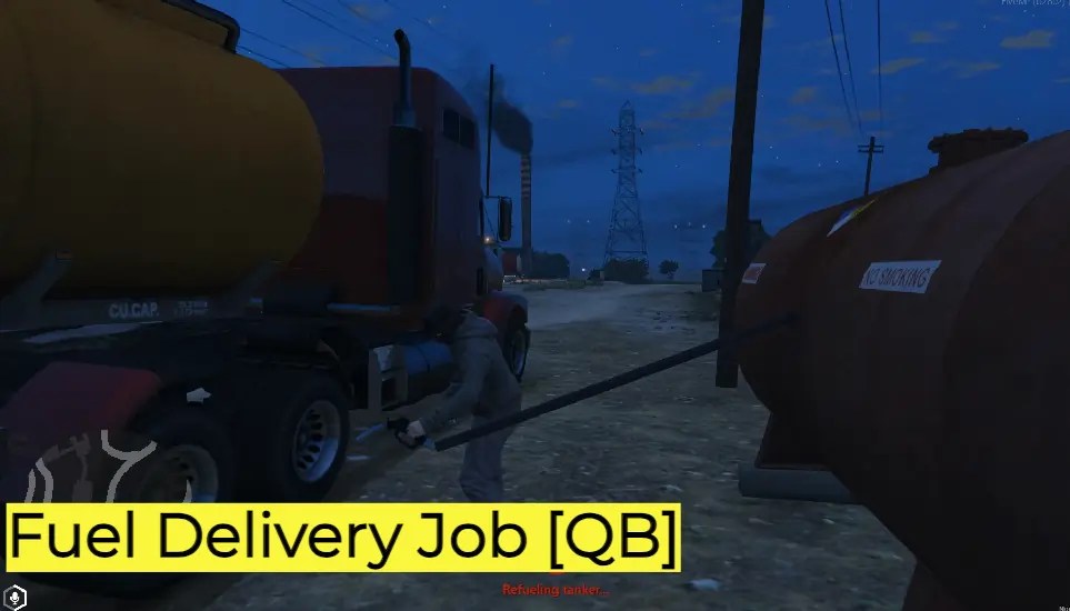 Fuel Delivery Job [QB] FiveM Store