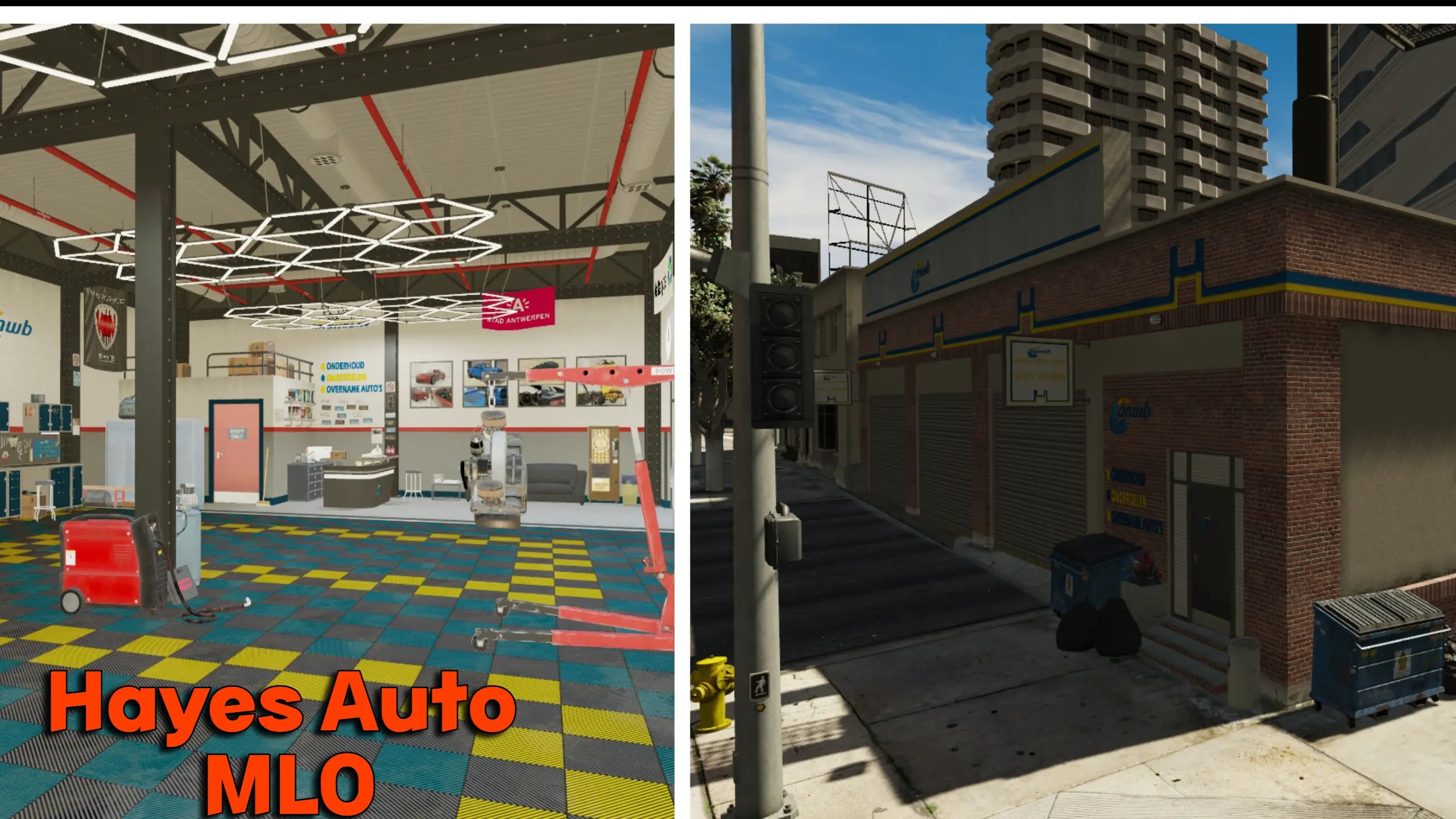 Hayes Auto MLO FiveM Maps