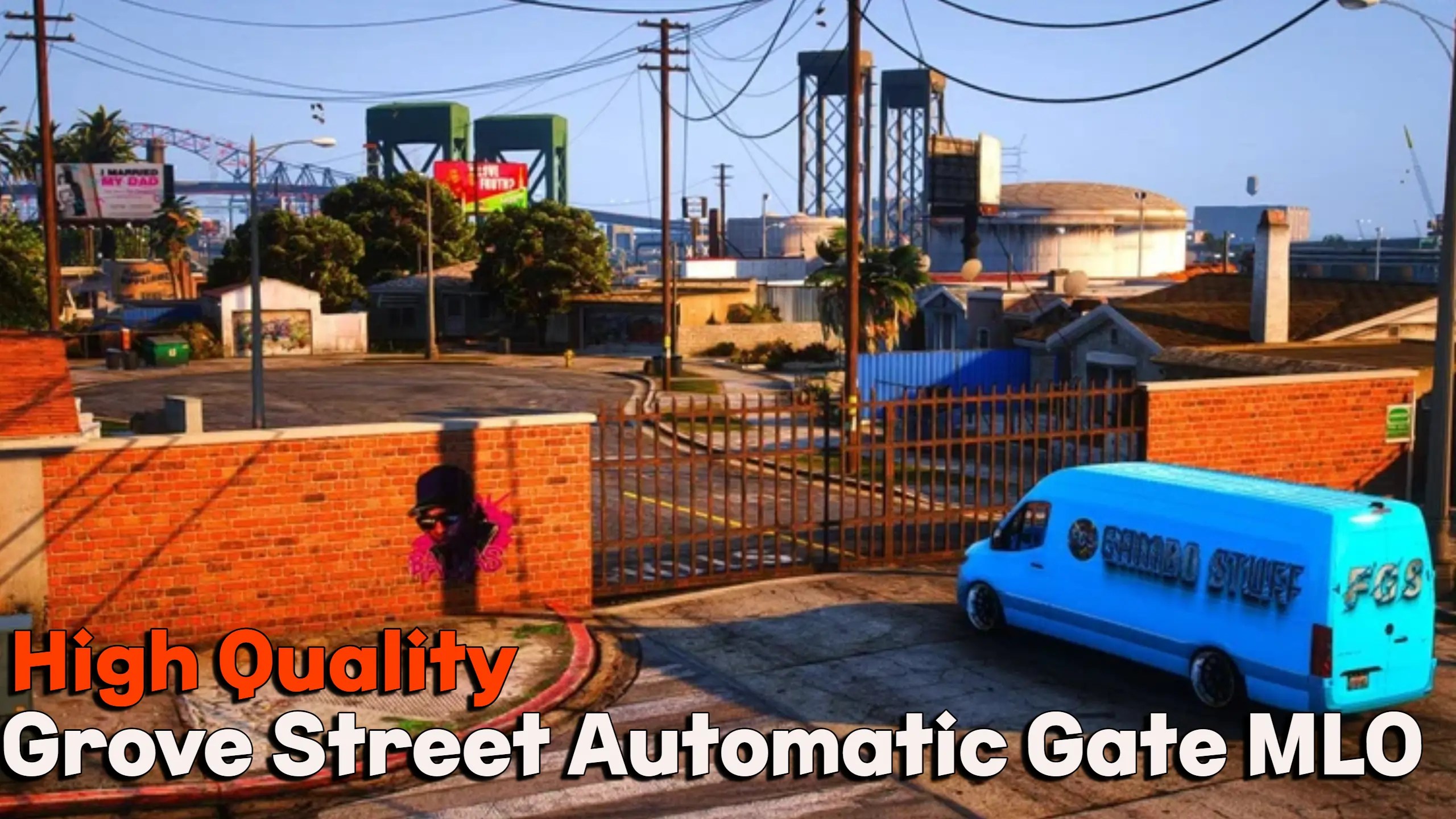 Grove Street Automatic Gate MLO FiveM Maps