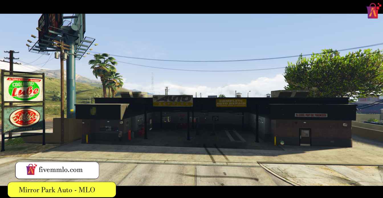 Mirror Park Autos FiveM Mechanic MLO FiveM Mlo Store