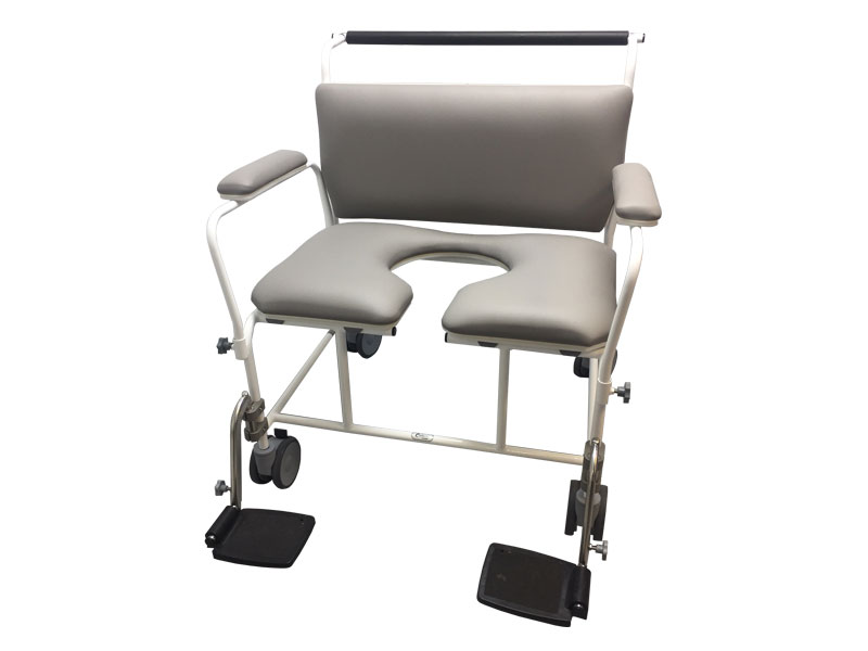 AquaMaster A13 Bariatric Shower Commode Chair Five Mobility
