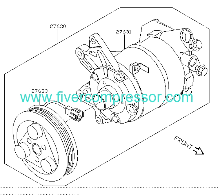 Nissan Murano Ac Compressor
