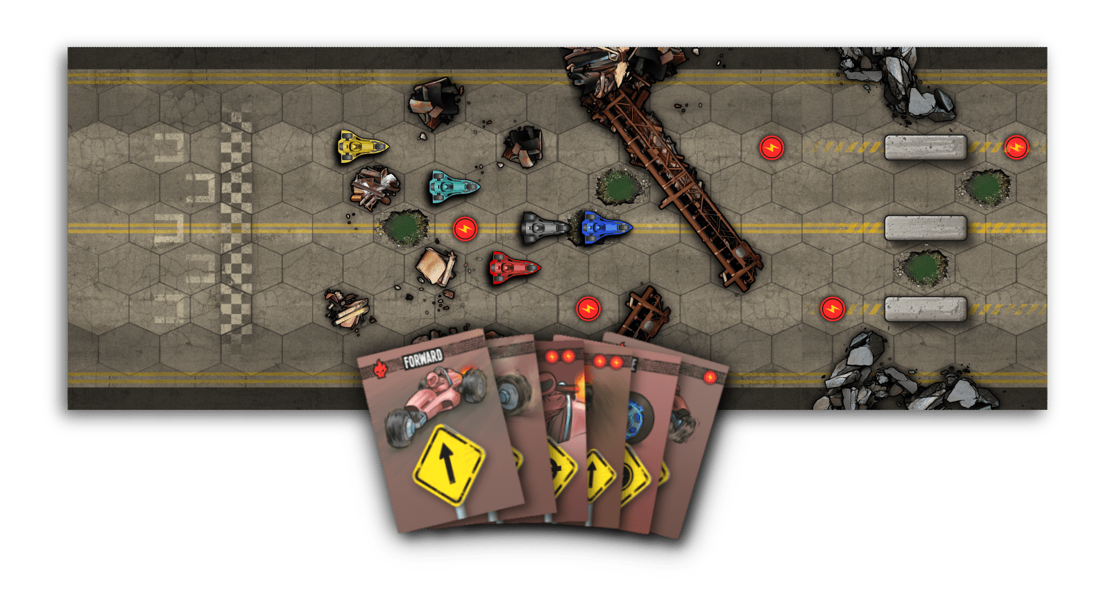 Crash Karts FiveRobots