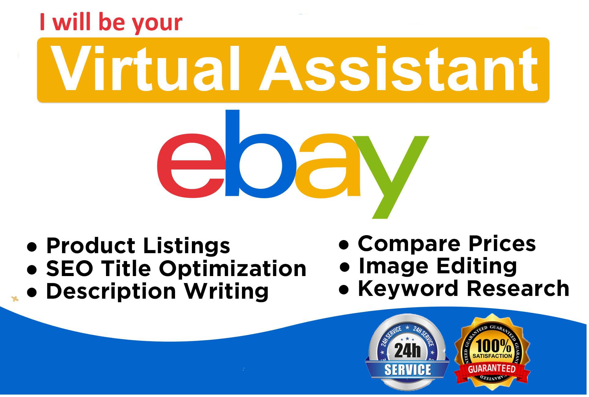 I will your expert VA ebay store management FiverrBox