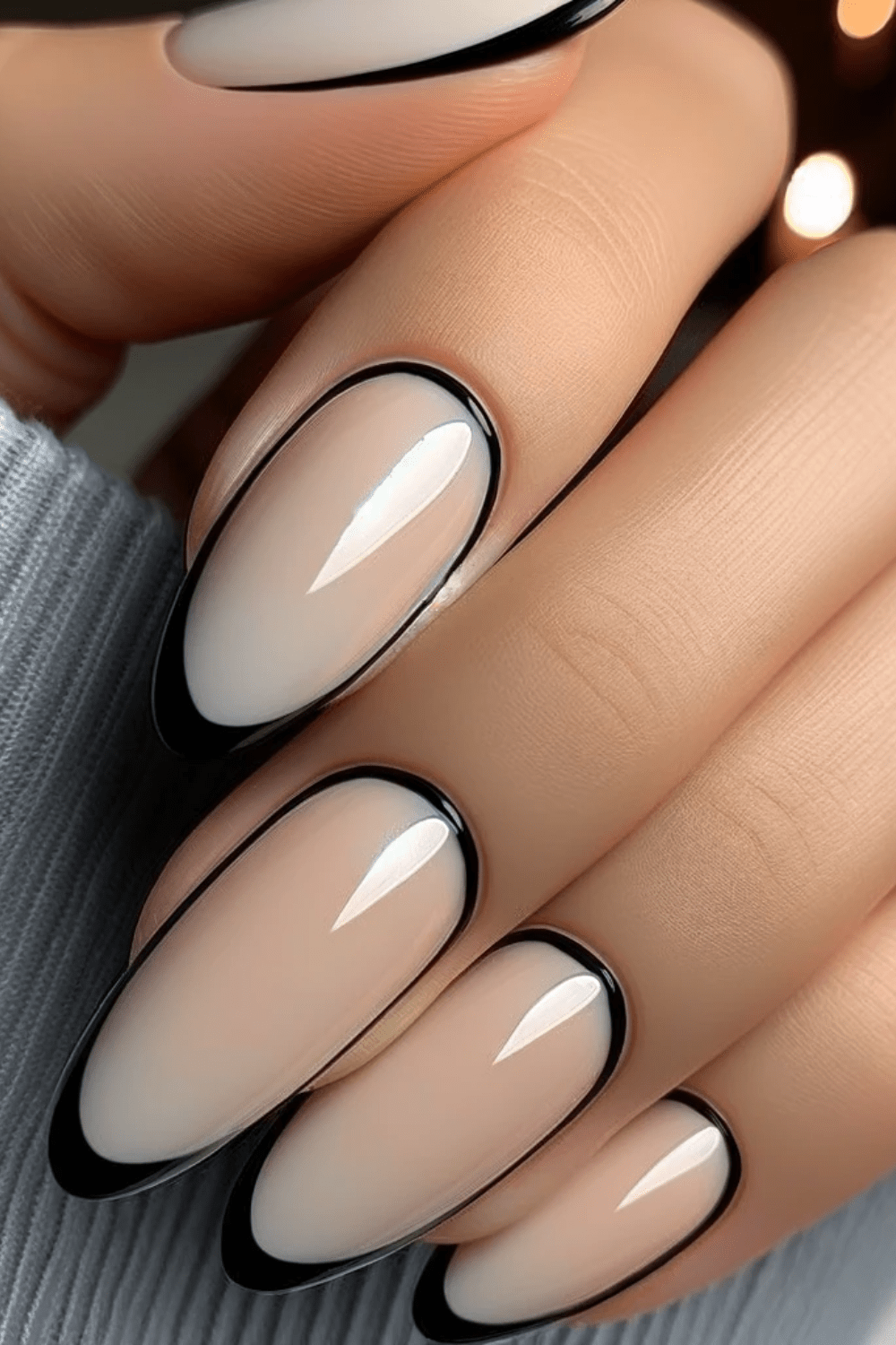 39 Stunning Black French Tip Nails You Have To Try