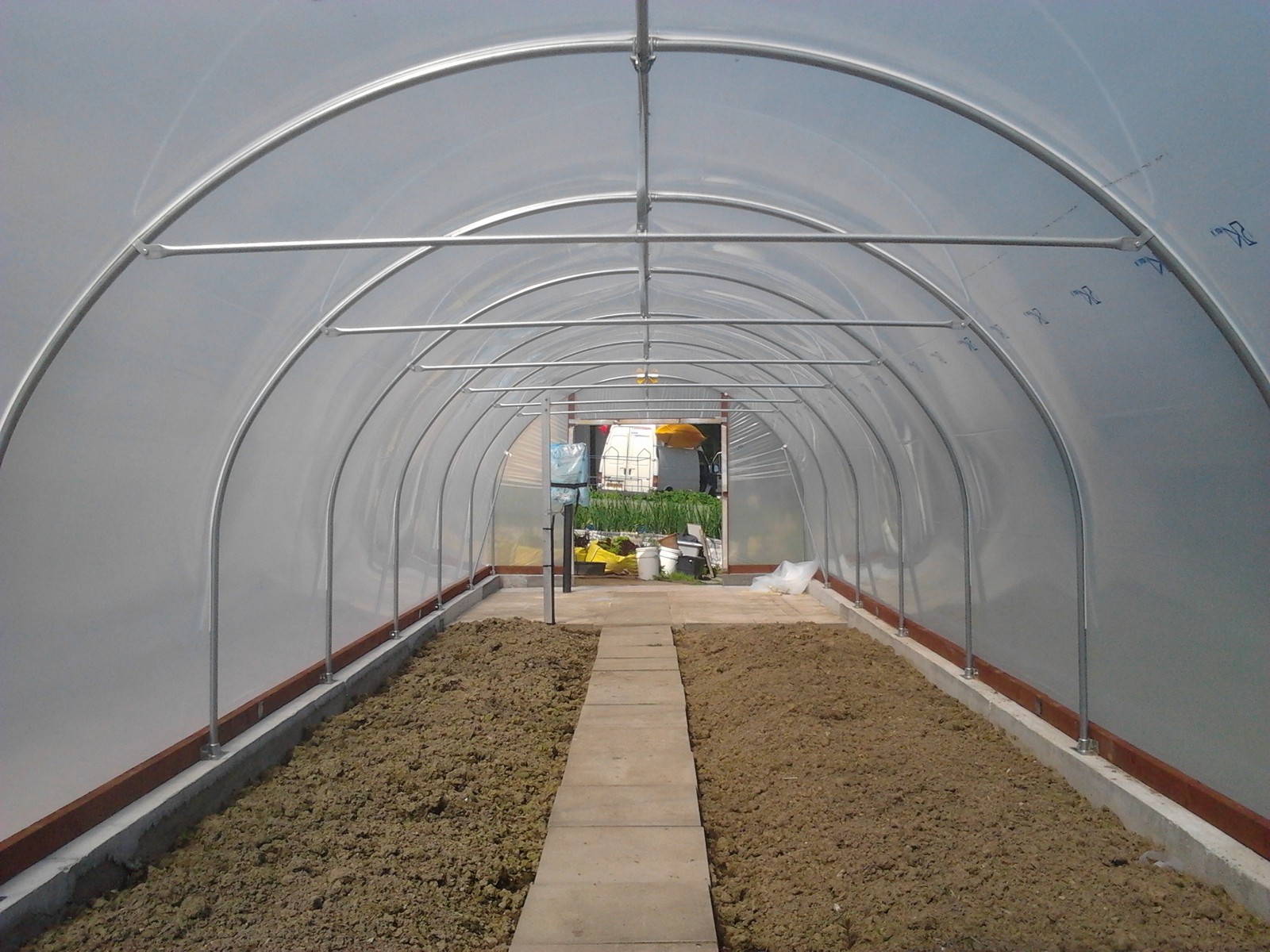 Polytunnel Kit Accessories, Steel and Timber Five Star Polytunnels