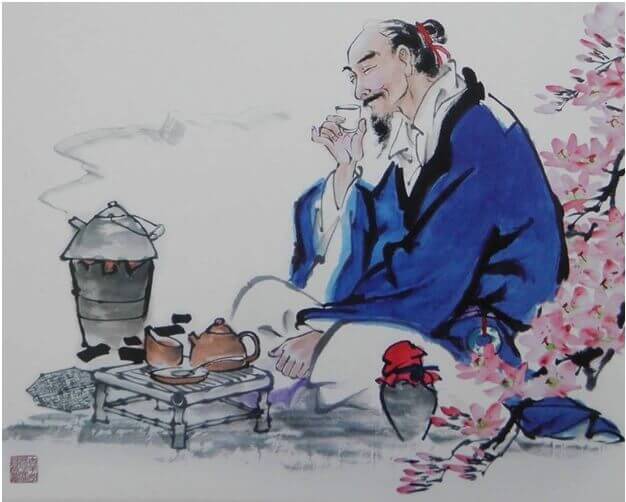 Tea drinking in China Five Tastes Traditional Tea