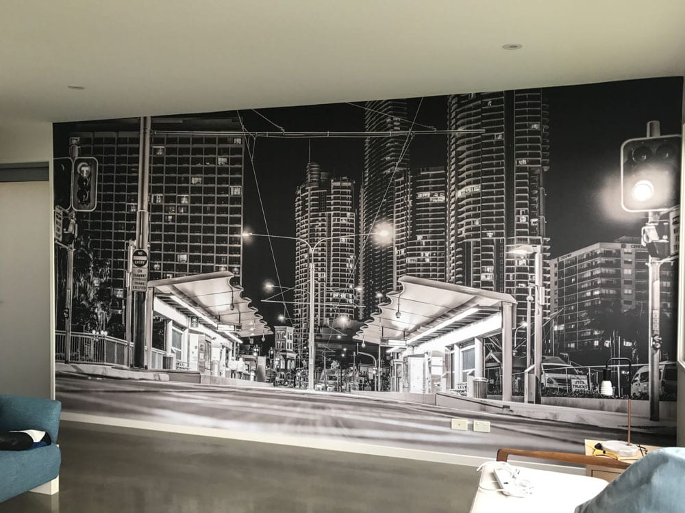 Mural Wallpaper Gold Coast, Wall Mural, Wall Wraps Five Three Designs