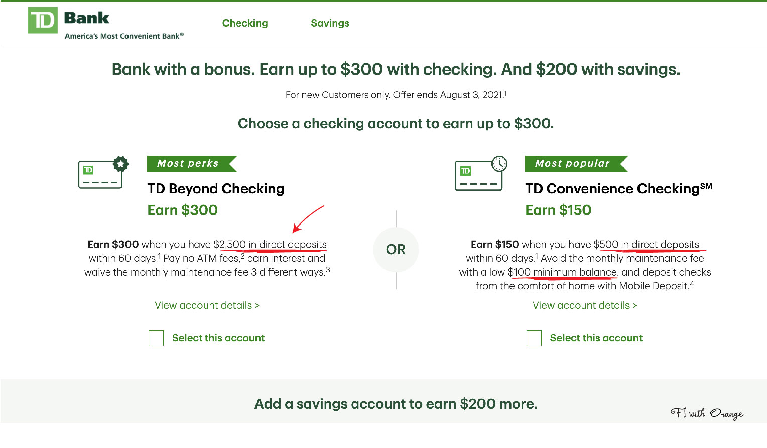 Checking Accounts FM BANK