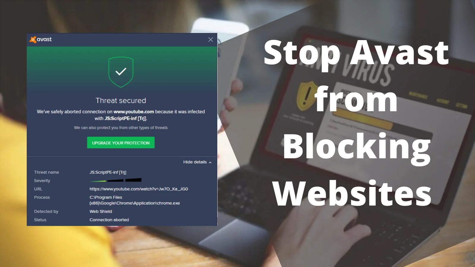 Avast how tostop avast blocking sites topnat