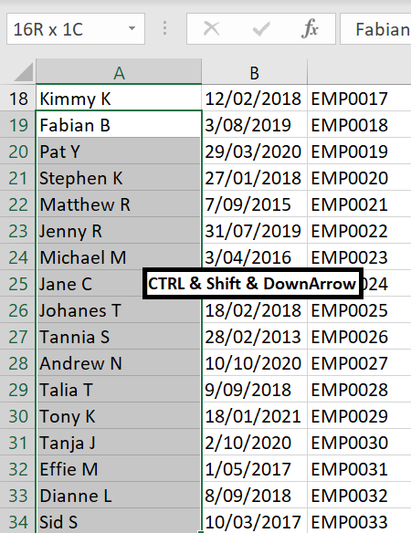 Useful Hotkeys in Excel › # Fix All Excel Errors
