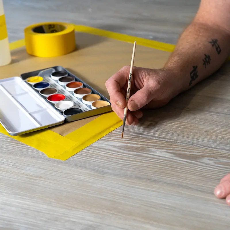 Fixation Surface Repair Specialists Laminate Floor Repairs Before