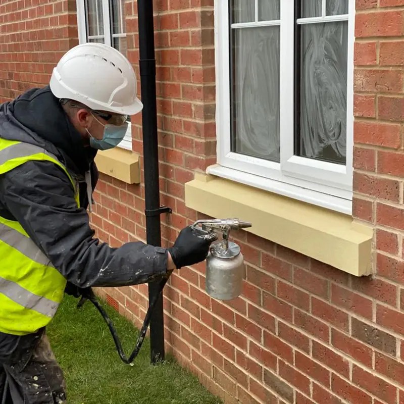 Fixation Surface Repair Specialists | Stone and Brick Repairs: Before