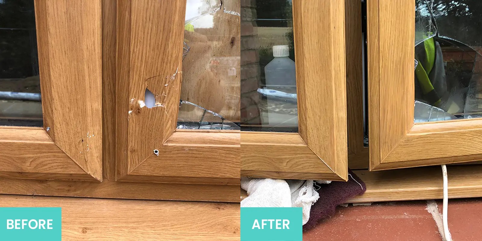 Fixation Surface Repair Specialists UPVC Repairs Before and After