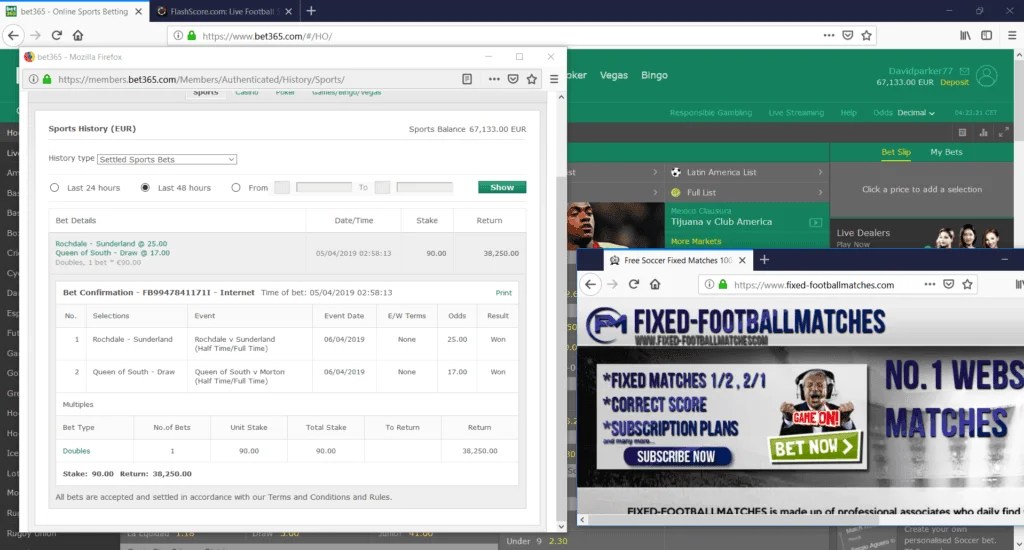 fixed matches proofs 23.03.2019
