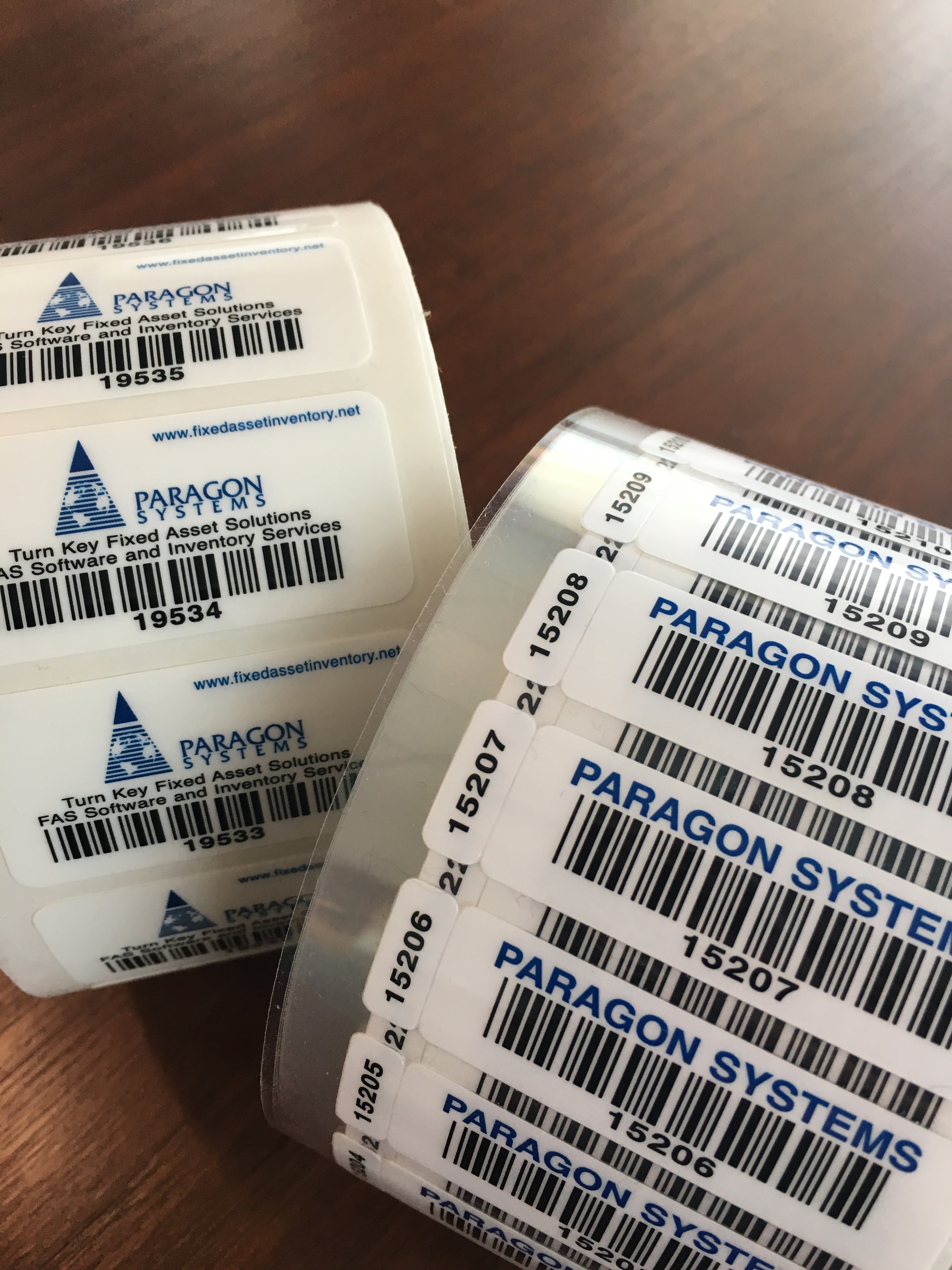 Fixed Asset Bar Code Labels Pricing and Purchasing