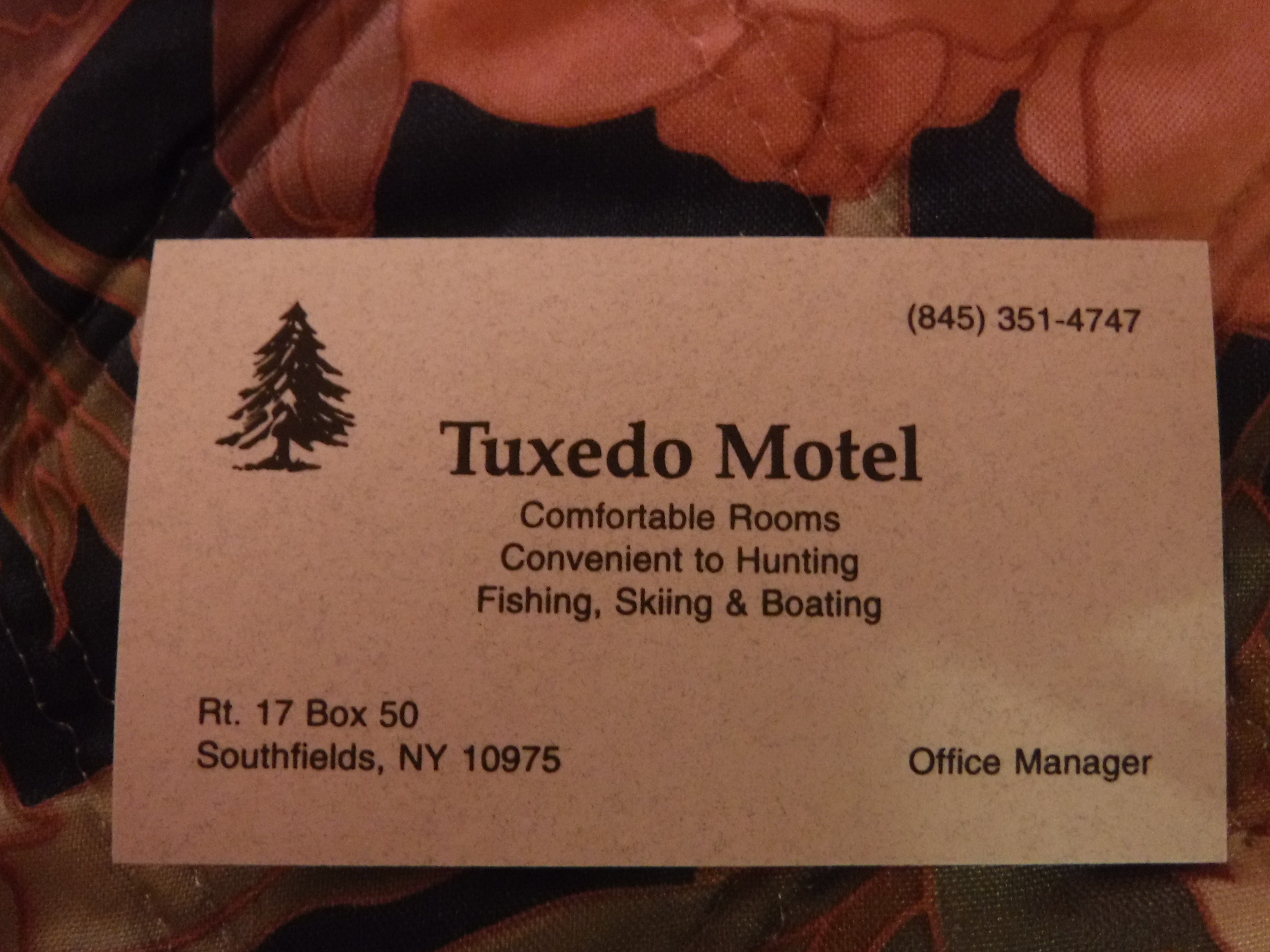 Tuxedo Motel In Southfields NY FixedByDoc