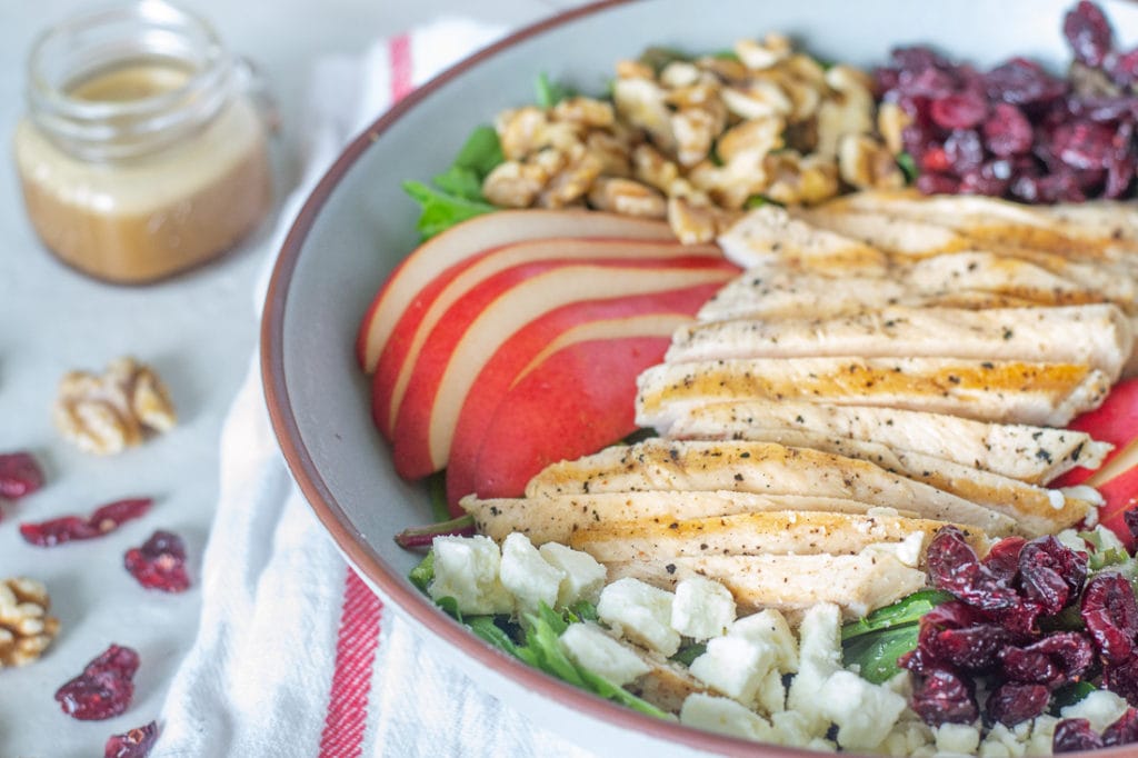 pear cranberry chicken salad