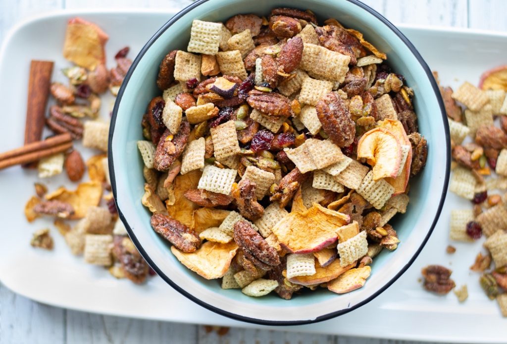 Gluten Free Cinnamon Apple Chex Mix FIXED on FRESH