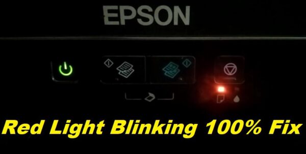 Epson L380 ResetterFree Download Easy Fix Red Light Blinking [Tested