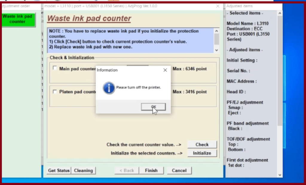 Epson l3150 resetter tool free download kloexcel
