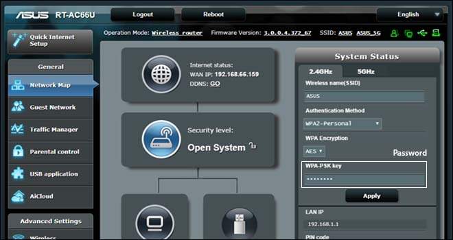 Recover, Reset Wireless Password In Asus Router ? | Fixingblog.com