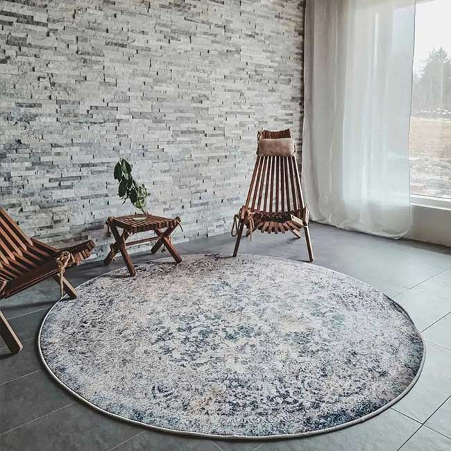 Round Rugs Dubai Buy Luxury Round Shape Rugs Online UAE