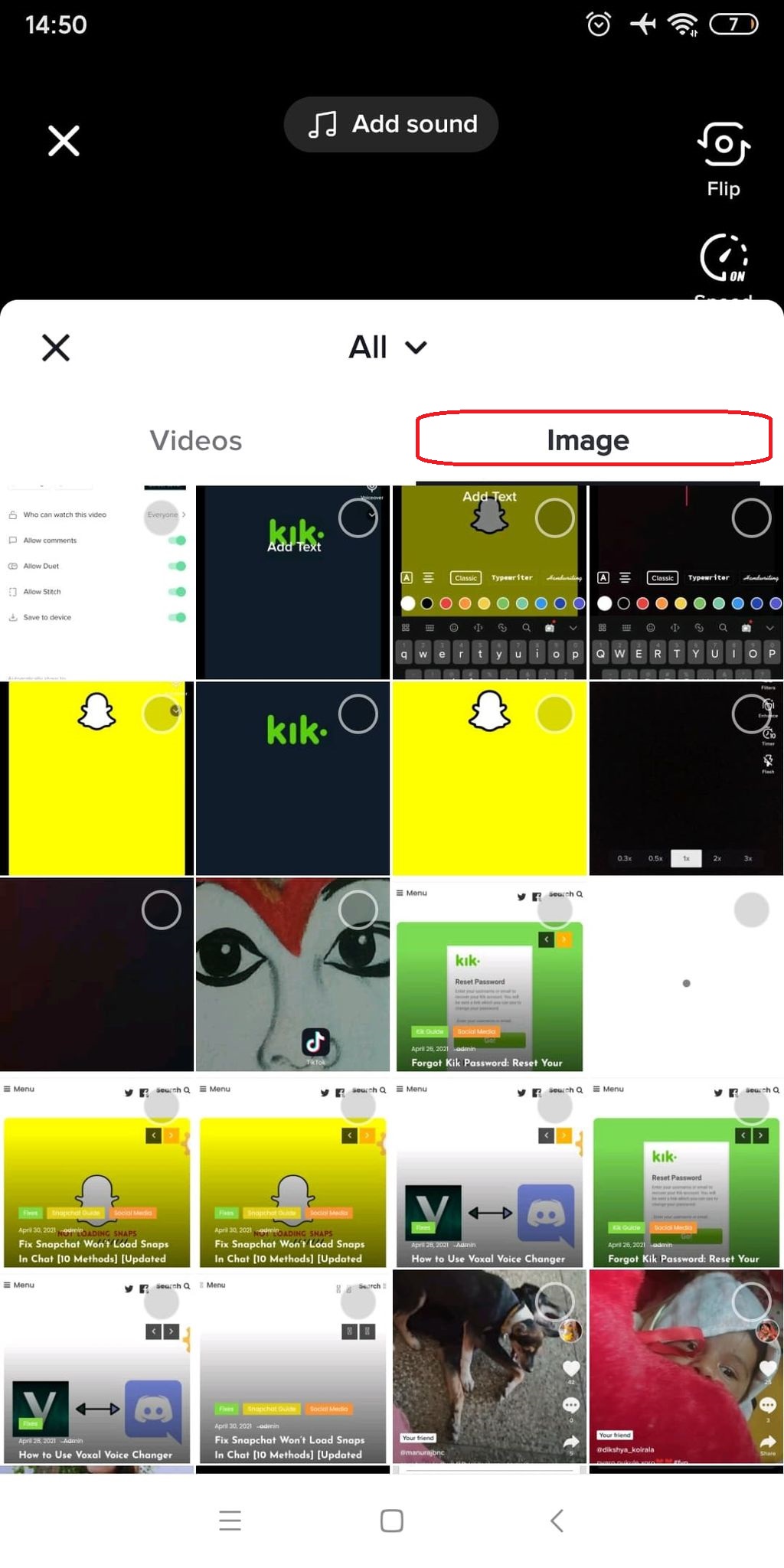 How To Make Fast Slideshow Videos On TikTok in 2022 [Using Pictures