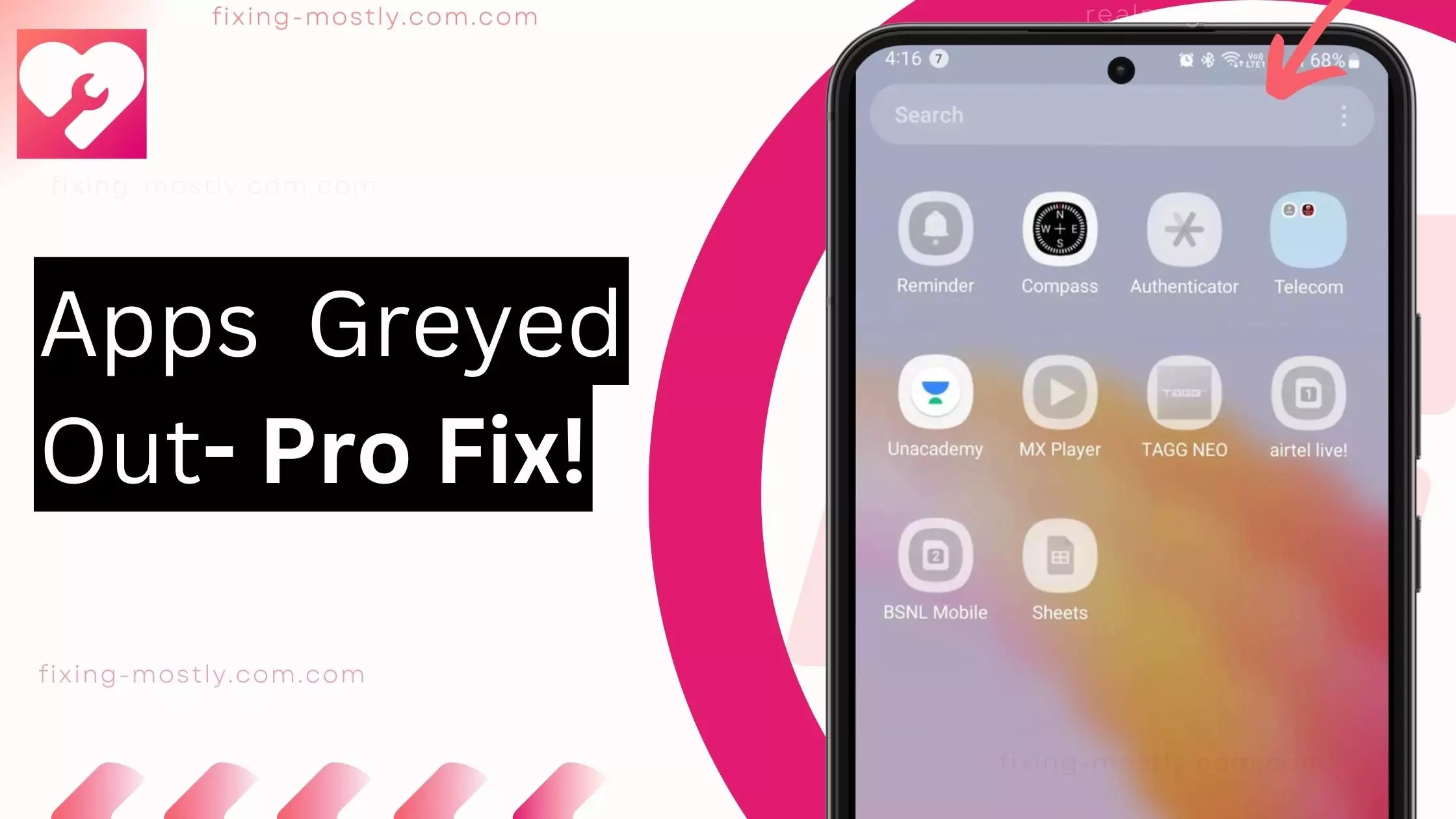 This way to Fix Apps Greyed out, Learn Why it's happening Fixing Mostly
