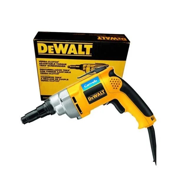 540w 2500RPM 6.3MM Corded Variable Speed Reversible VersaClutch Screw Gun DEWALT Brand DW268