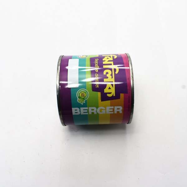 Berger Jhilik Synthetic Enamel Paint 200ml (Red) Brilliant Color, Durability, and Easy