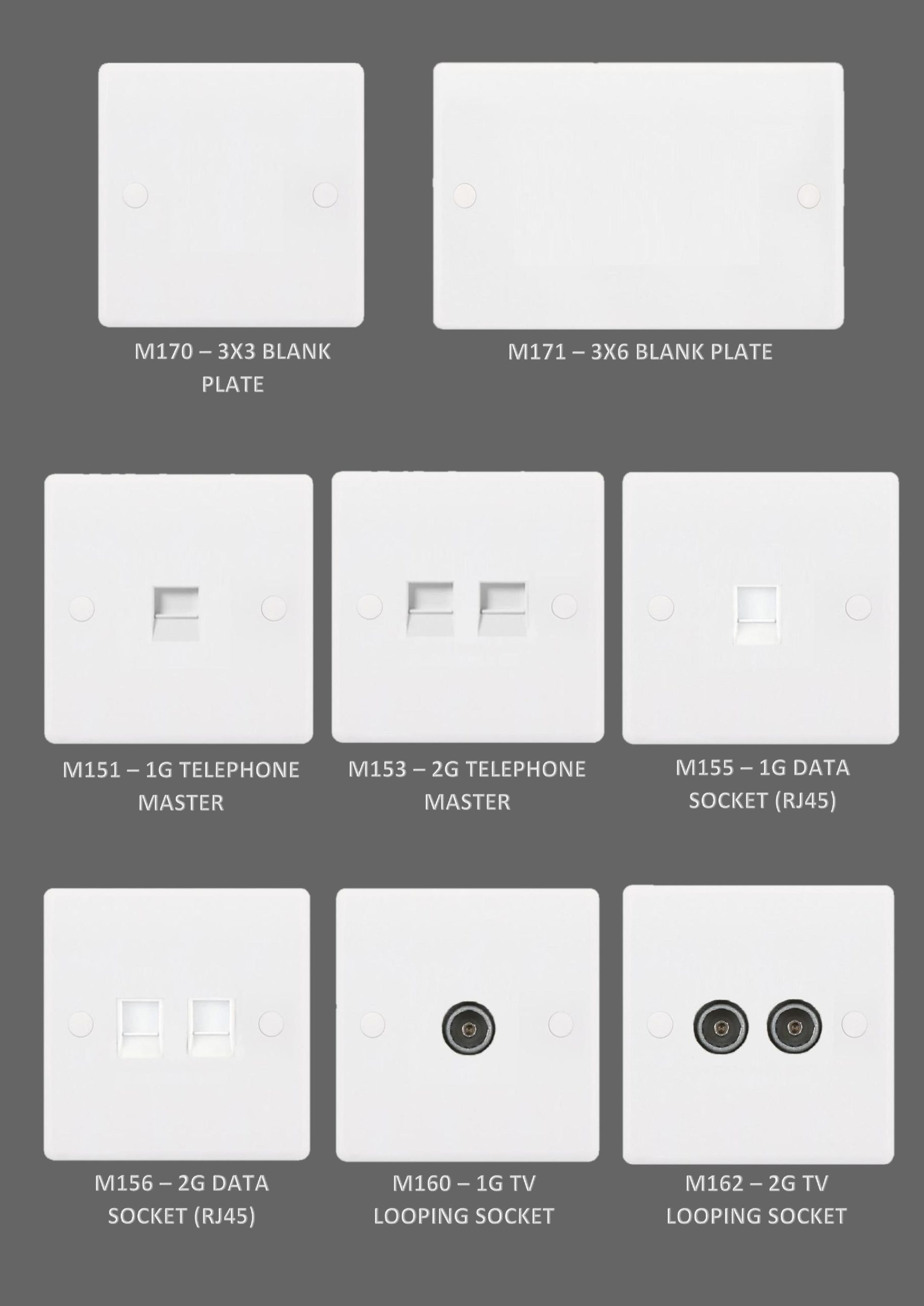 1 GANG DATA SOCKET Fixit Hardware Store