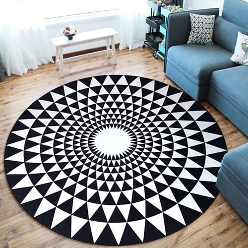 Round Carpets Dubai Shop New Collection Of Round Jute Rugs