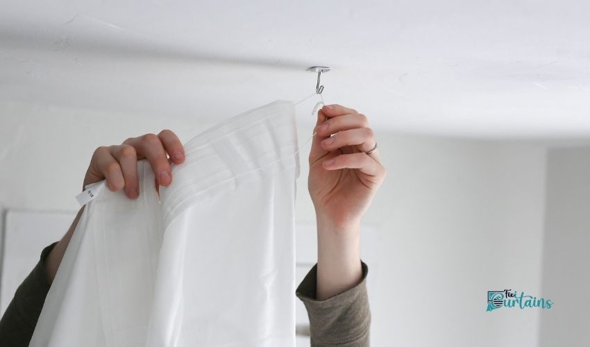 How To Hang a Curtain Without a Rod StepByStep Guide