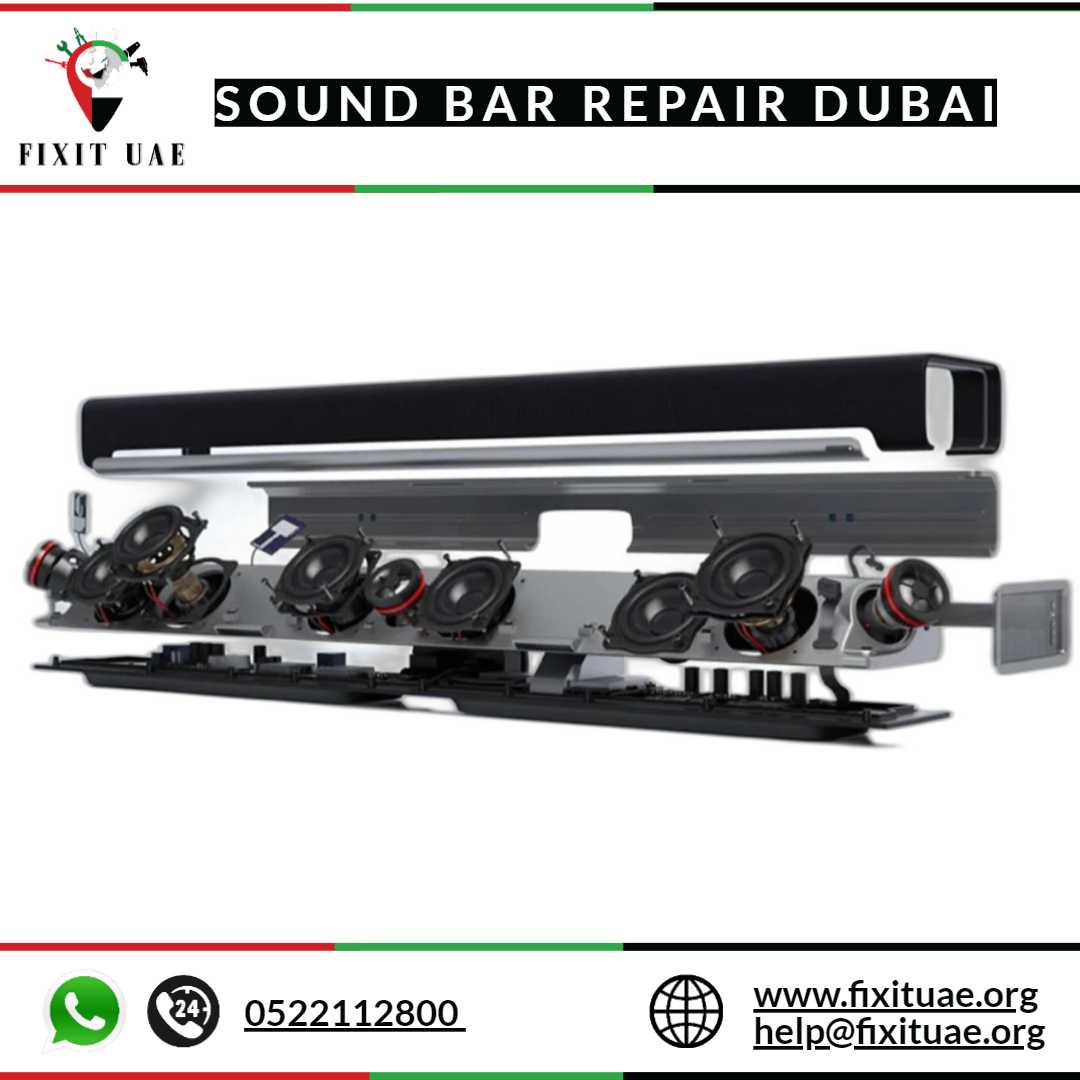 Sound Bar Repair Dubai FIX IT 0522112800 Musical Instruments