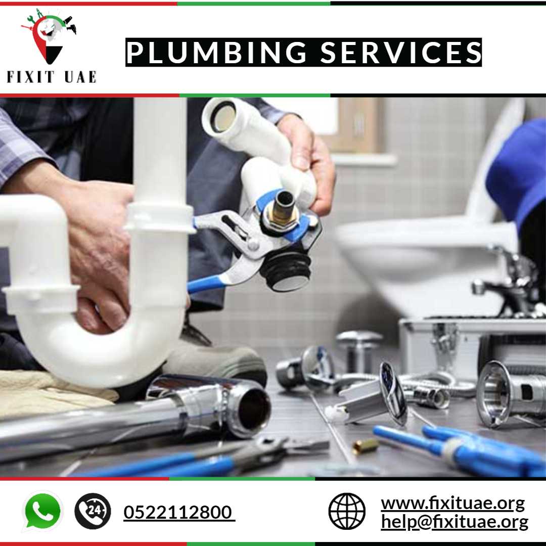 Plumbing Service 0522112800 FIX IT UAE 24/7 Reliable Plumbers