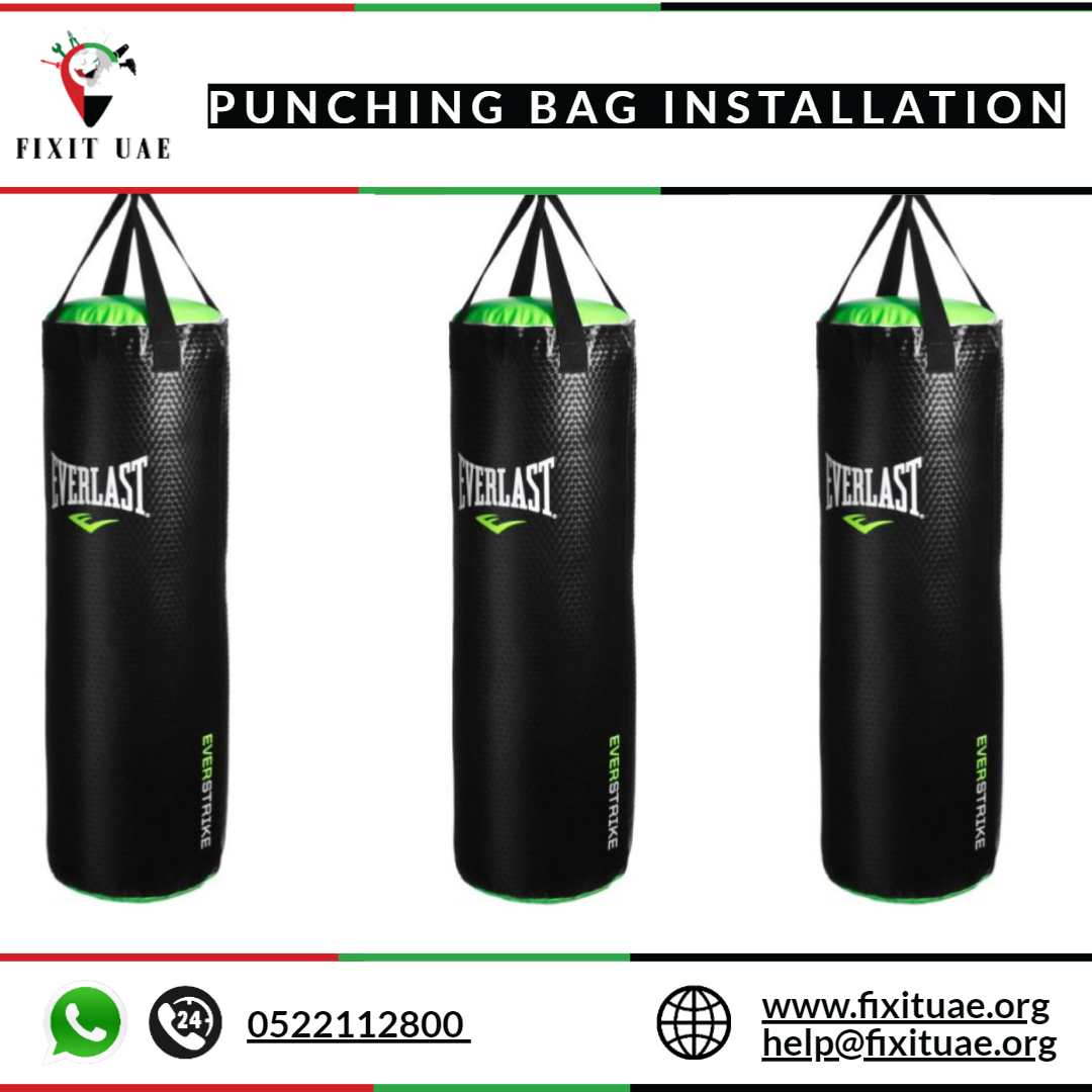 Punching Bag Installation 0522112800 FIX IT UAE Reliable Services