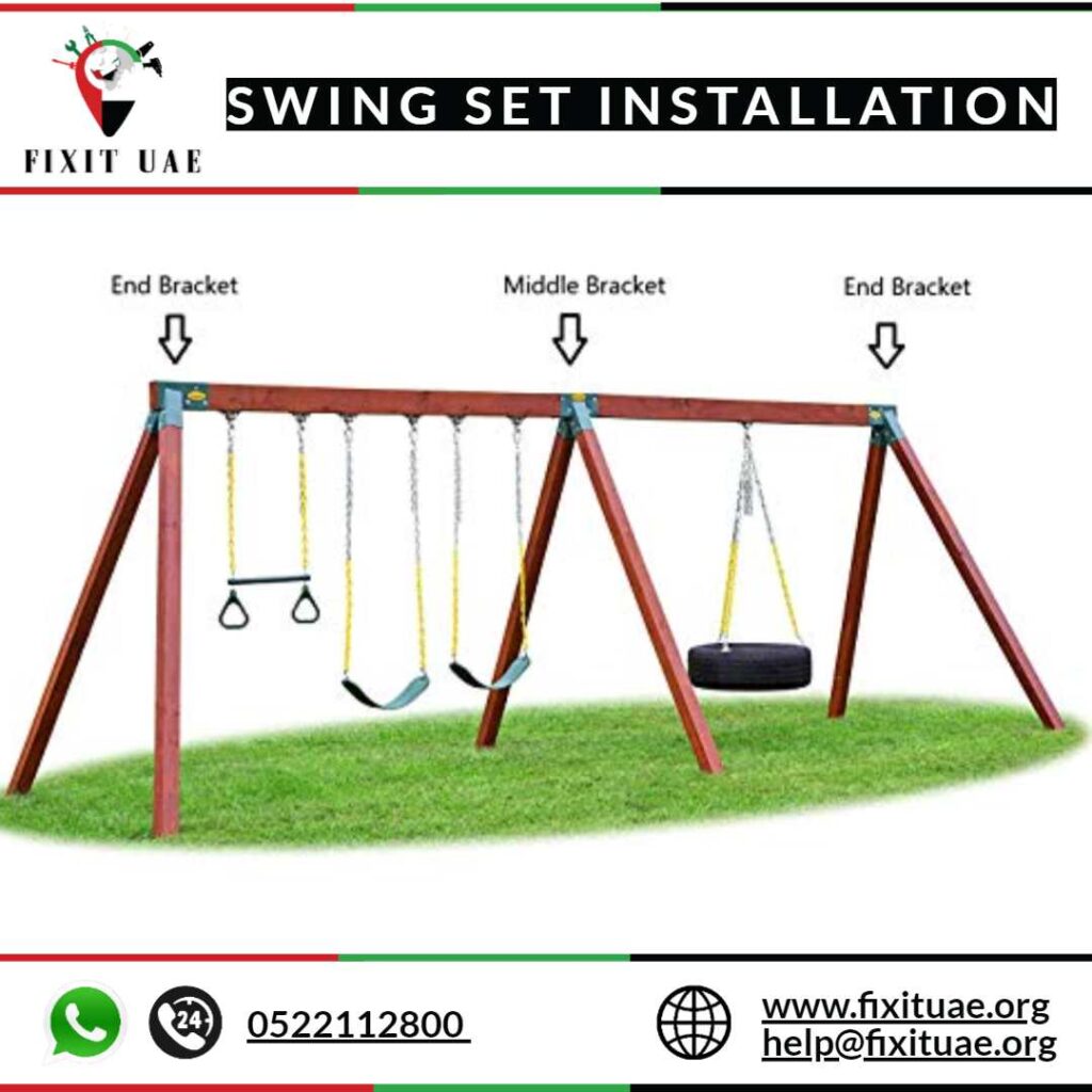 Swing Set Installation 0522112800 FIX IT UAE Reliable Services
