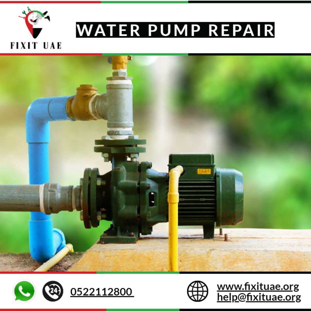 Water Pump Repair 0522112800 FIX IT UAE 24/7 Repair Services