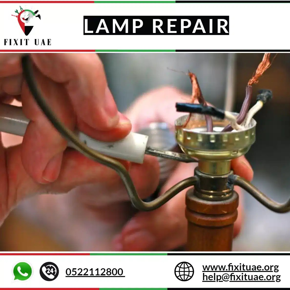 Lamp Repair - 0522112800 - FIXIT UAE