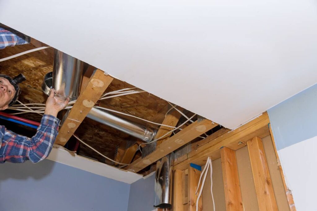 How To Run HVAC Duct In 2x4 And 2x6 Wall? » Fix It Wired