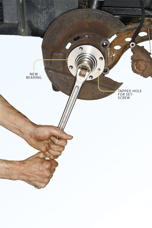 Change a wheel bearing