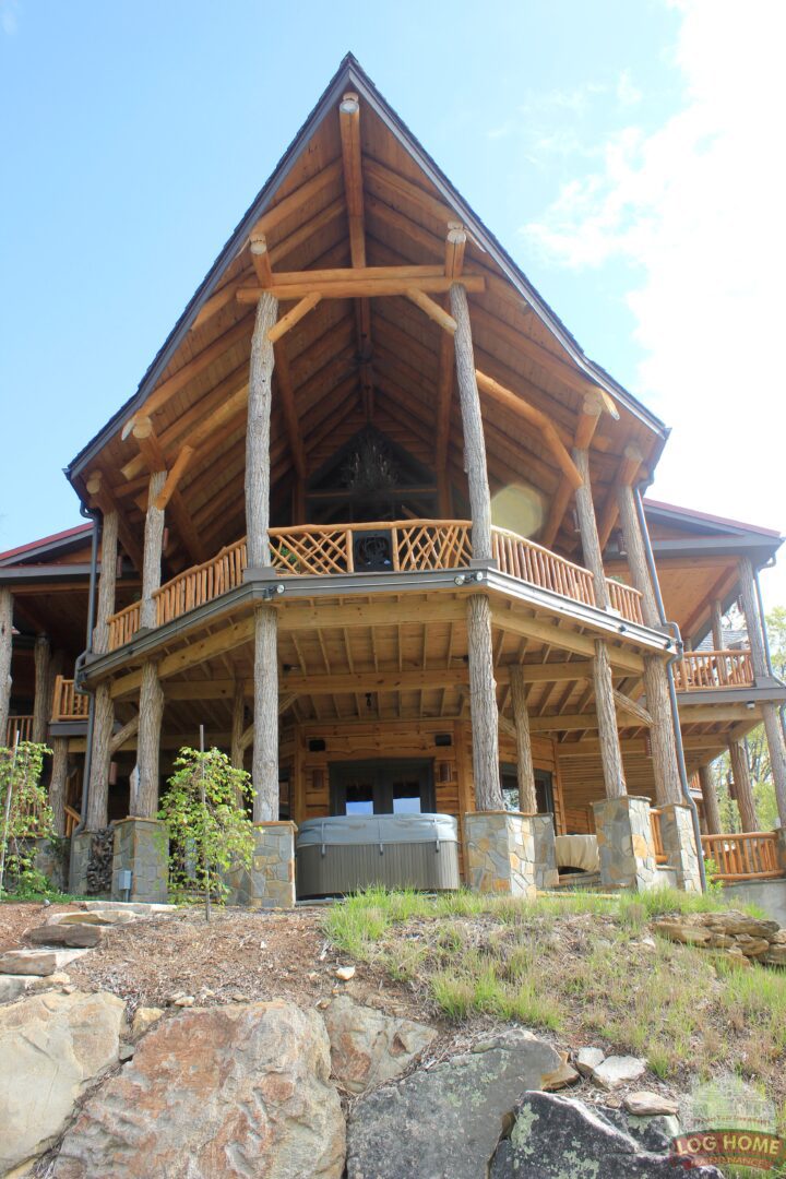 Finished Projects Log Home Maintenance, Inc.