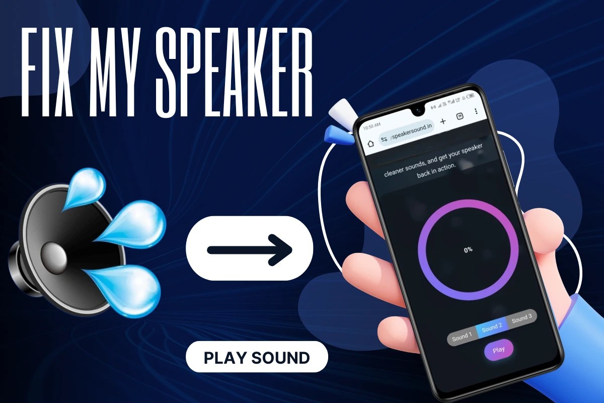 Fix My Speaker Speaker Cleaner To Eject Water & Dust 2024