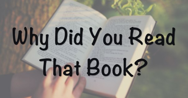 Why Did You Read That Book? Fix My Story