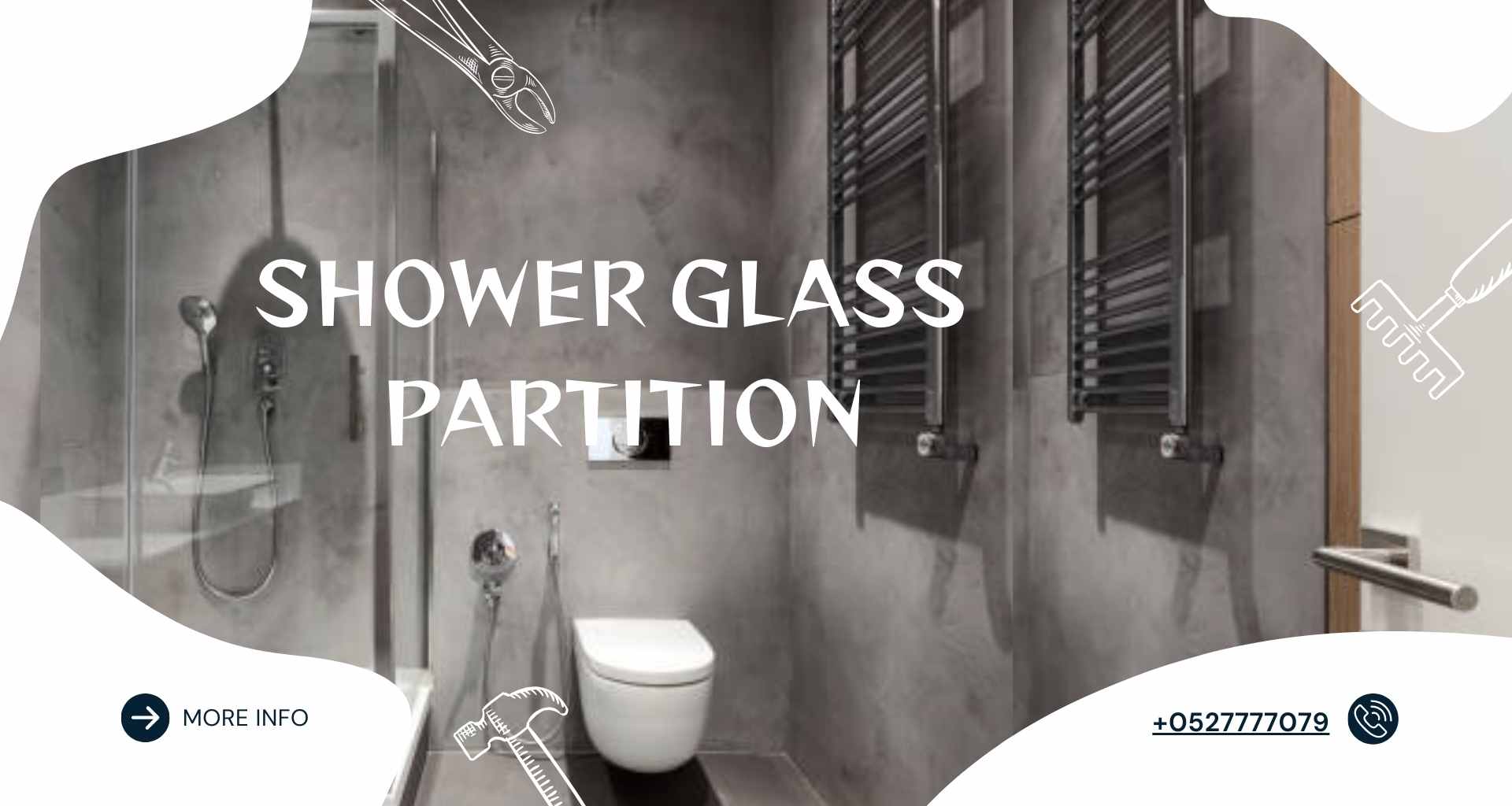 Shower Glass Partition Fix Pro Dubai